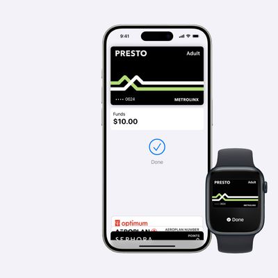 Apple Wallet PRESTO