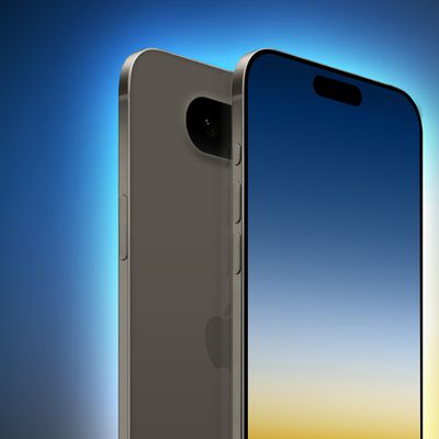 Generic iPhone 17 Feature With Full Width Dynamic Island single camera