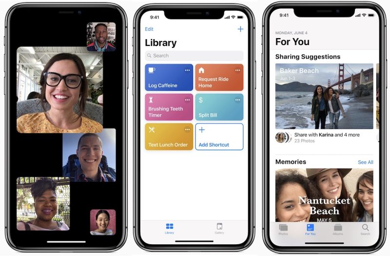 ios 12 facetime siri photos