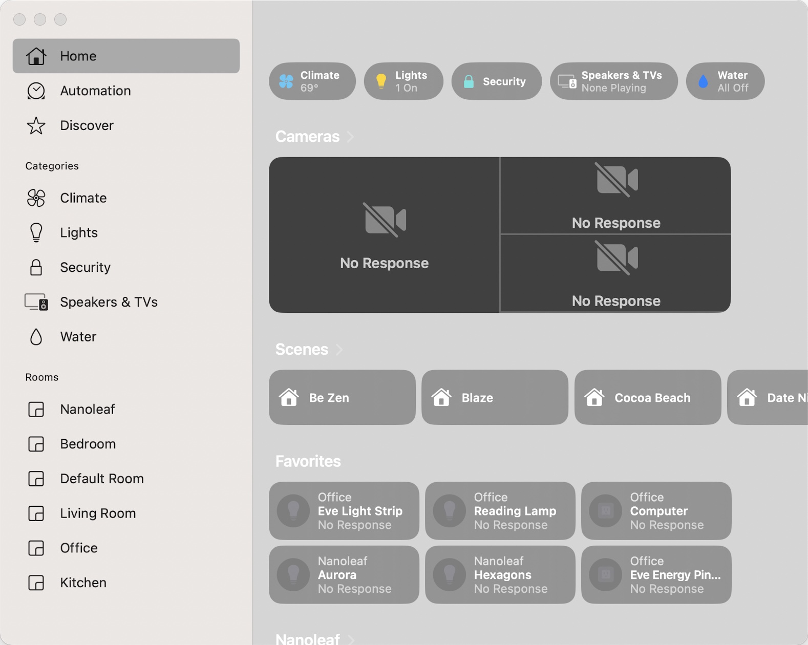 macos ventura home app