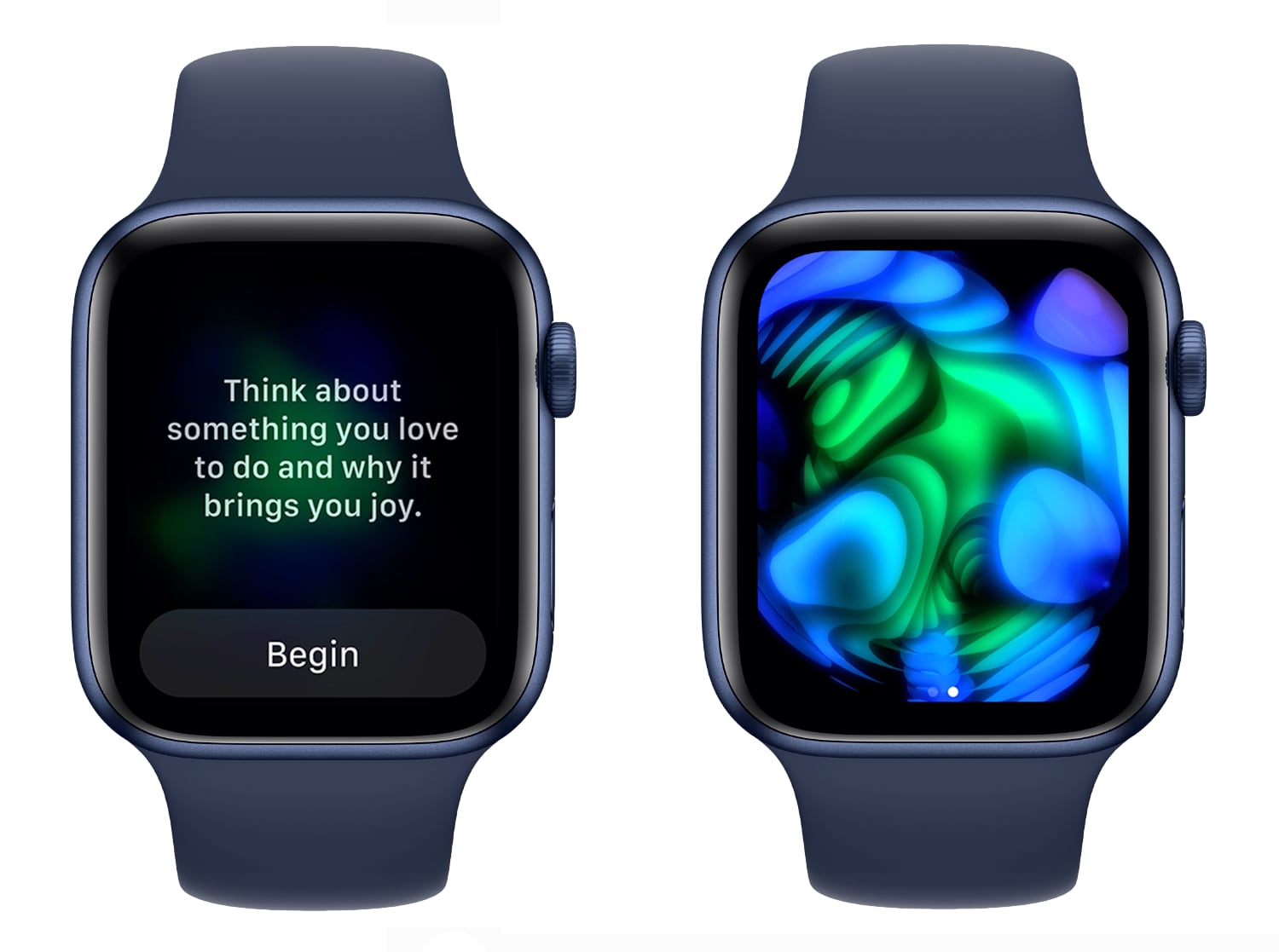 watchos 8 mindfulness app